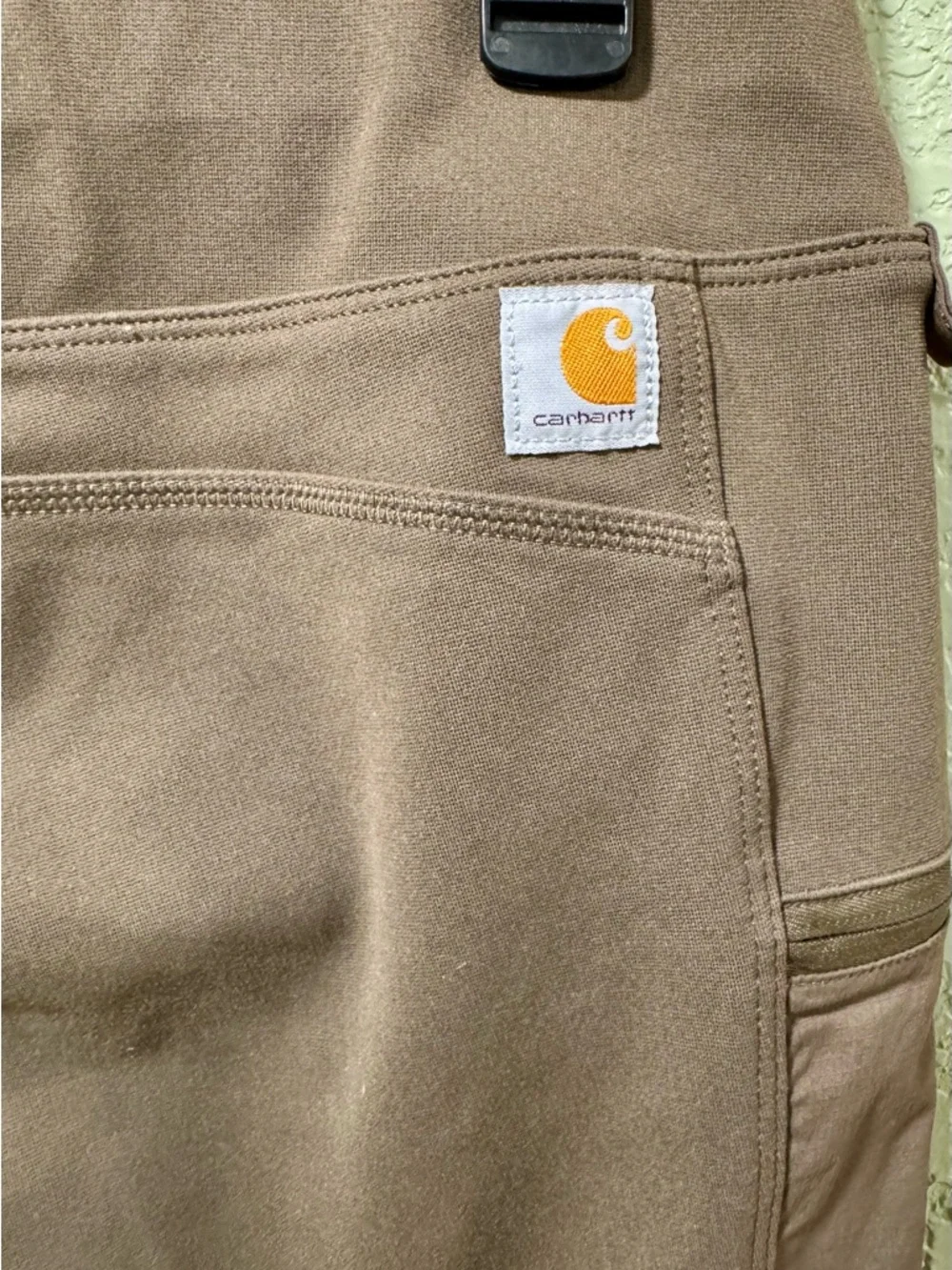 Carhartt Women's Fitted Leggings in Olive Green M - Picture 5 of 7